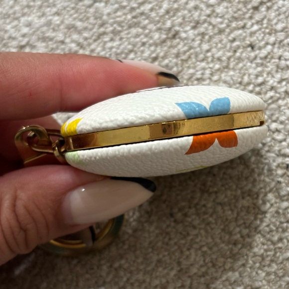 Louis Vuitton Monogram Multicolor Astropill Key Ring/Bag Charm M51911 *USED* - Picture 8 of 9